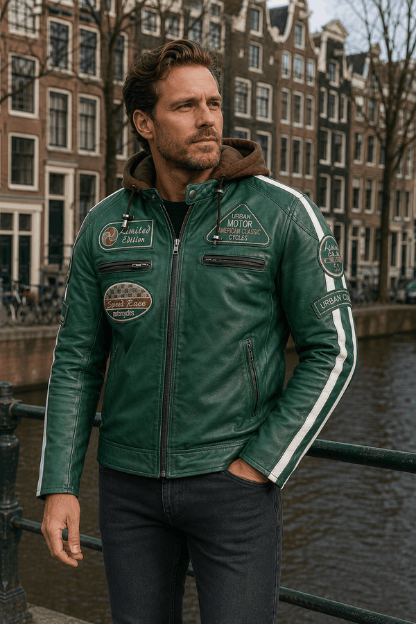 Fifty Eight groene jas URBAN5884