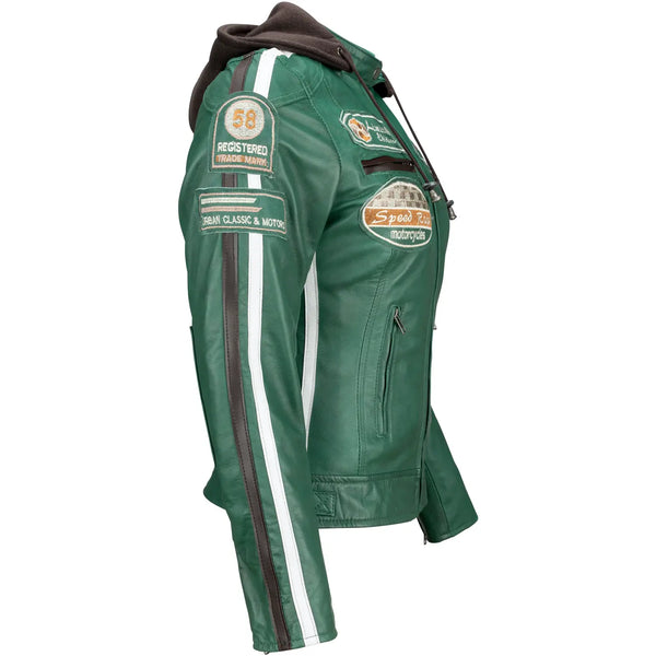 Fifty Eight ladies dark green