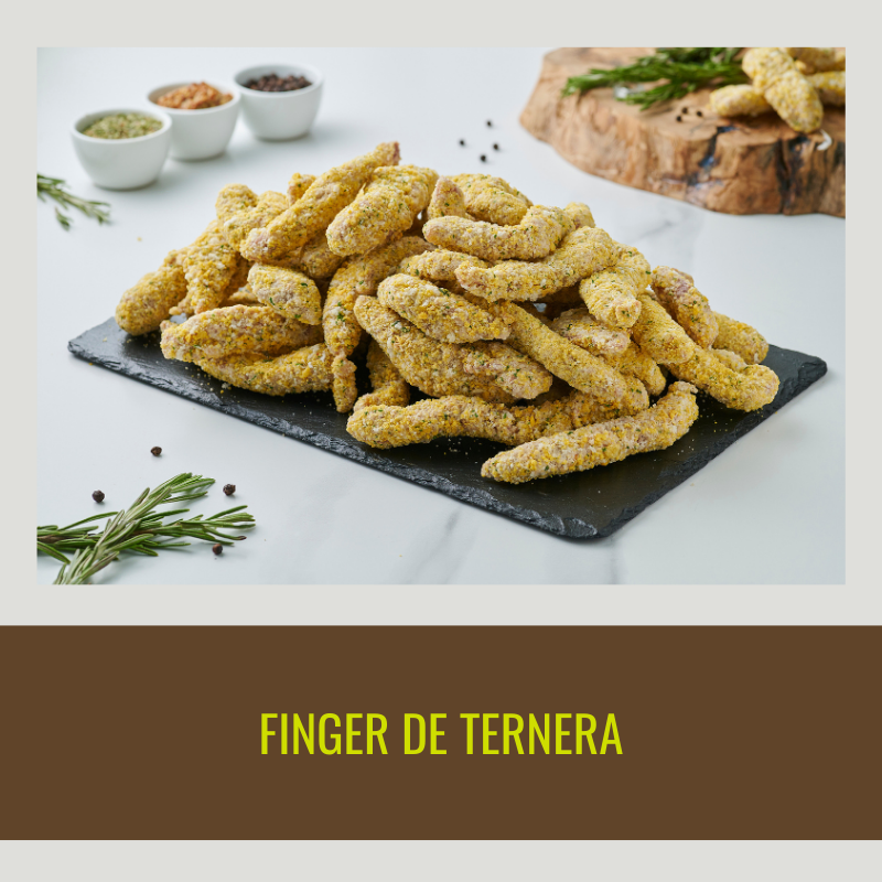 1 kg of Breaded Beef Fingers, Ready to Fry