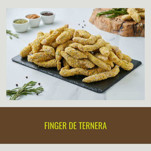 1 kg de Finger de ternera empanados, listos para freir