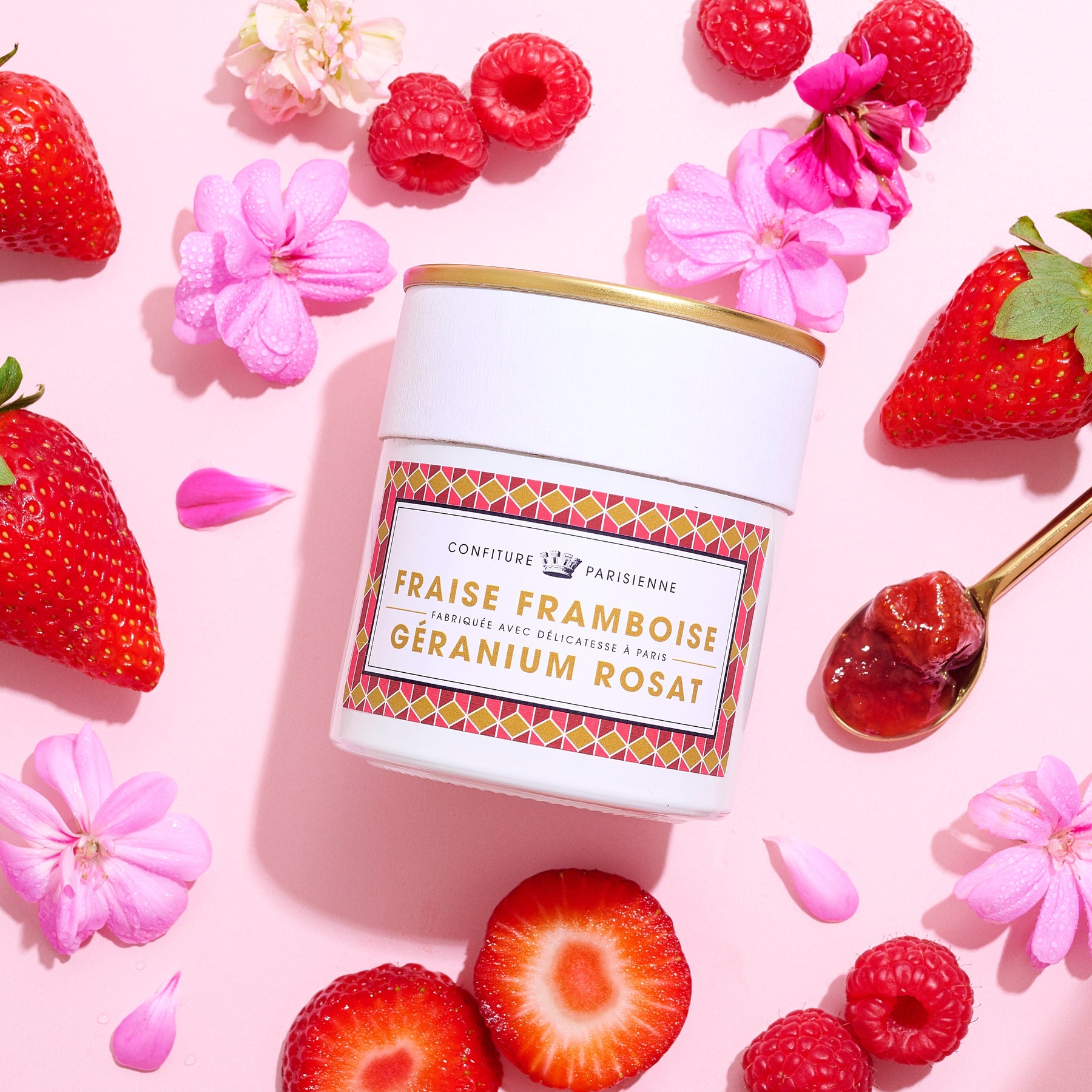 Strawberry Raspberry Geranium - Strawberry Cherry Blossom - 2 X 250G