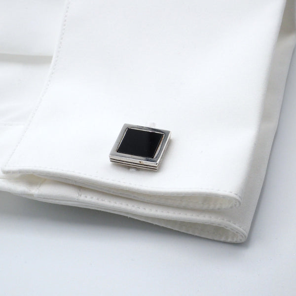 Black Square Cufflinks