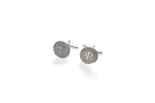 Stříbrné cufflinky Baiocco