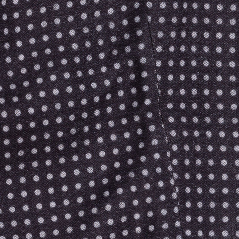 Blue polka dot vest size 52