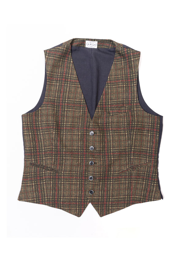 Green Scottish Pattern Vest