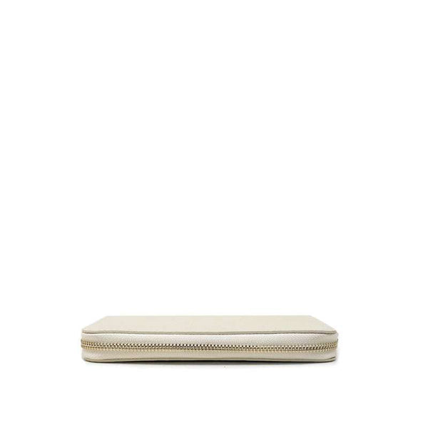 Large Leather Wallet with Dollar Pattern - K004