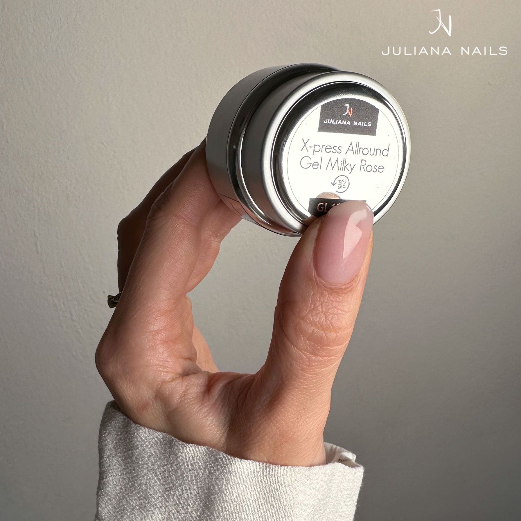 X-Press Allround Gel – 30 sec. – Milky Rose