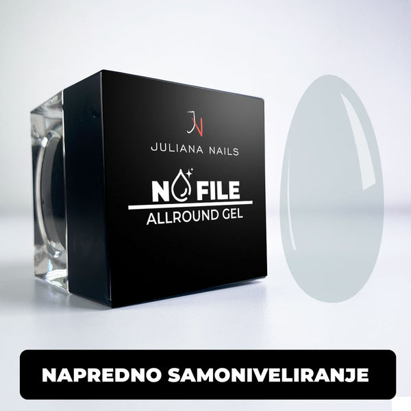 No File Allround Gel - Prozirni