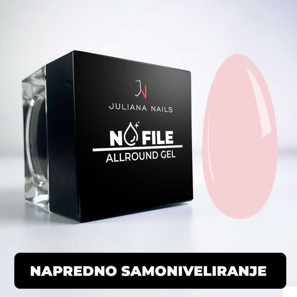 No File Allround Gel – Natural Rose