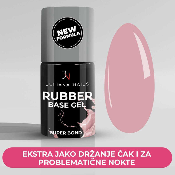 Rubber Base Gel - Natural Rose