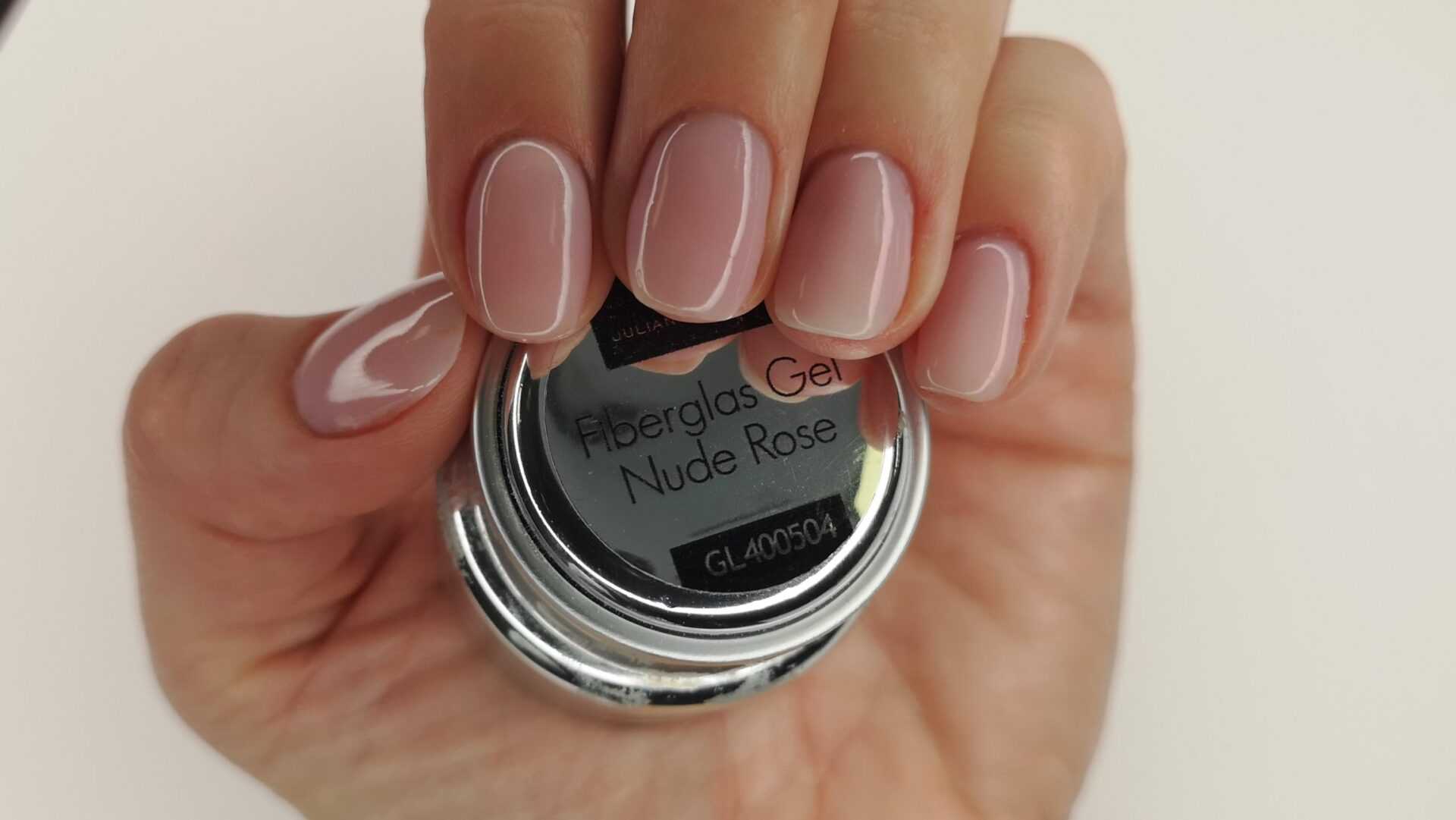 Fiberglass Gel Nude Rose