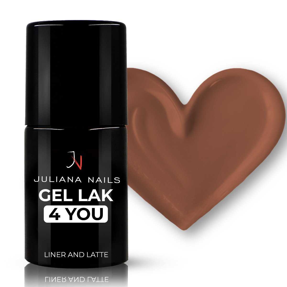 Gel Polish 4 YOU - Liner And Latte 6ml