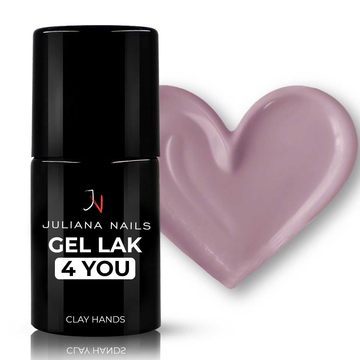Gel Lak 4 YOU - Clay Hands 6ml