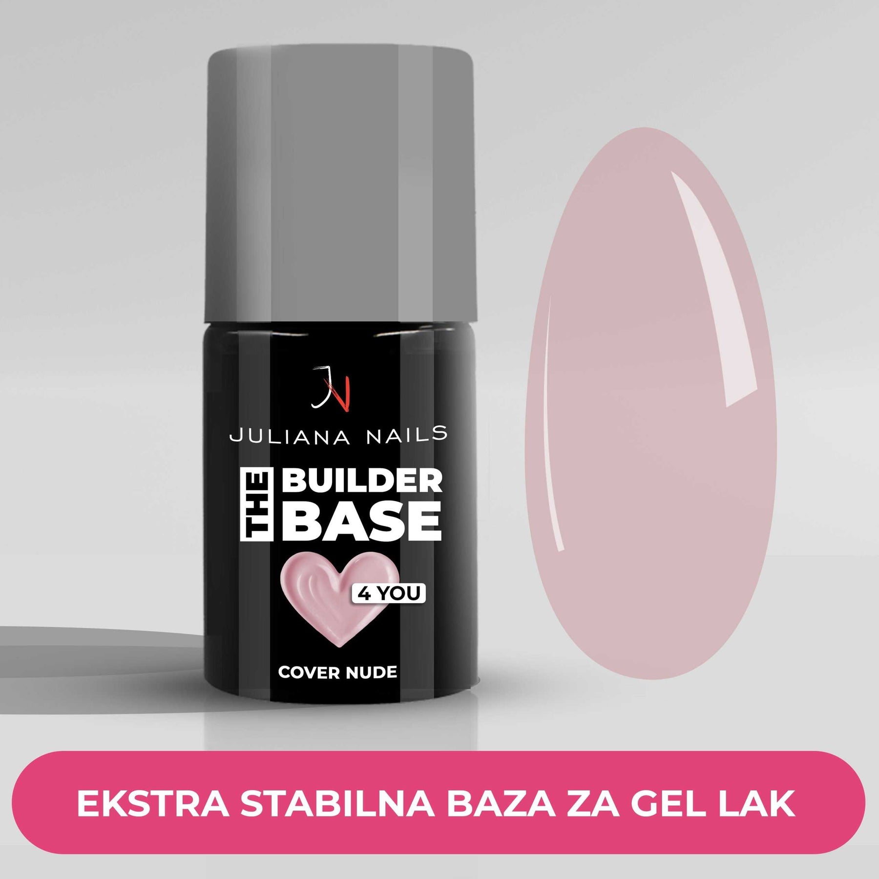 Gel Lak 4 YOU - The Builder Base - Cover Nude