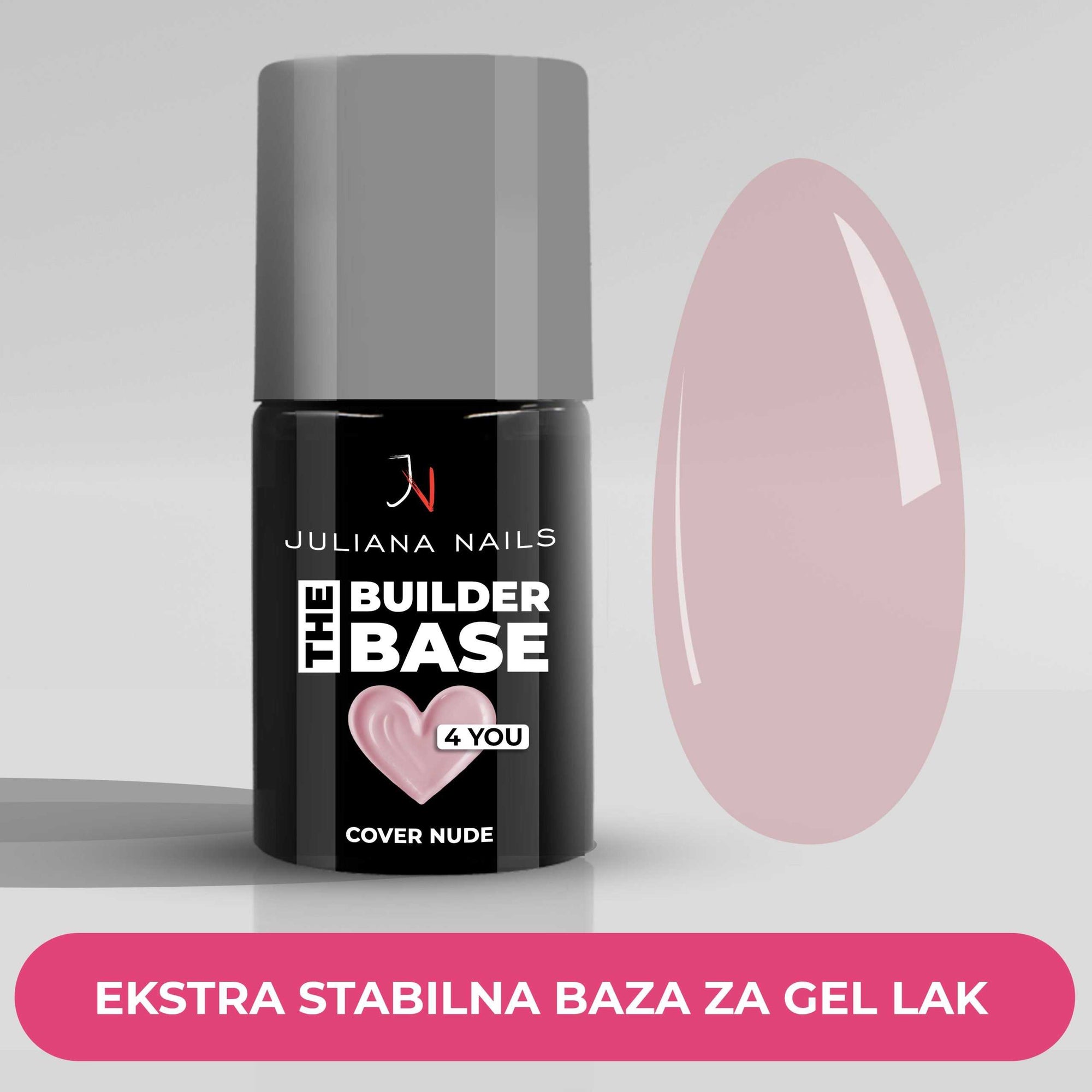 Gel Lak 4 YOU - The Builder Base - Cover Nude