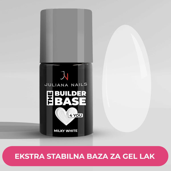 Gel Polish 4 YOU - The Builder Base - Milky White