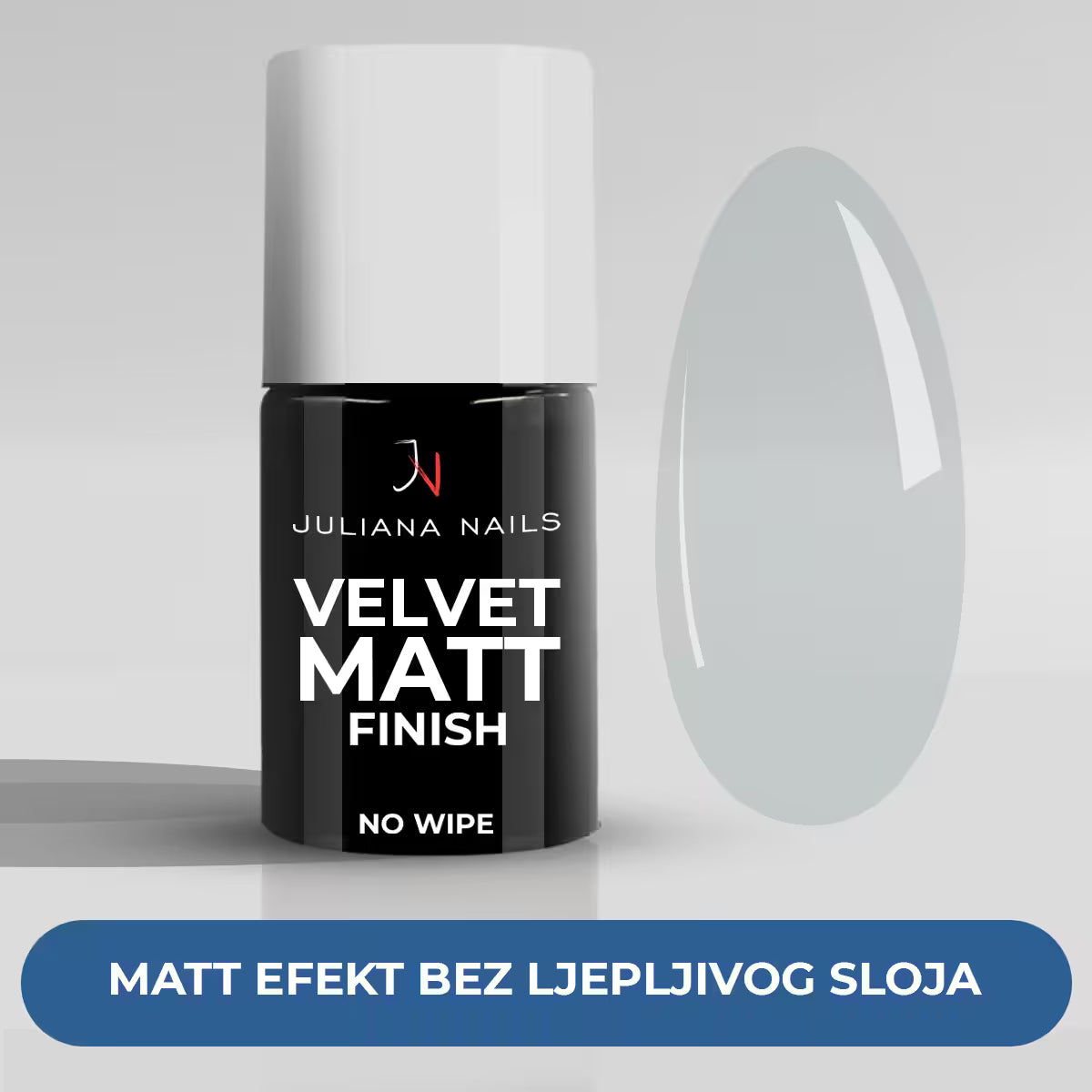 Gel Polish Velvet Matt Finish - No Wipe