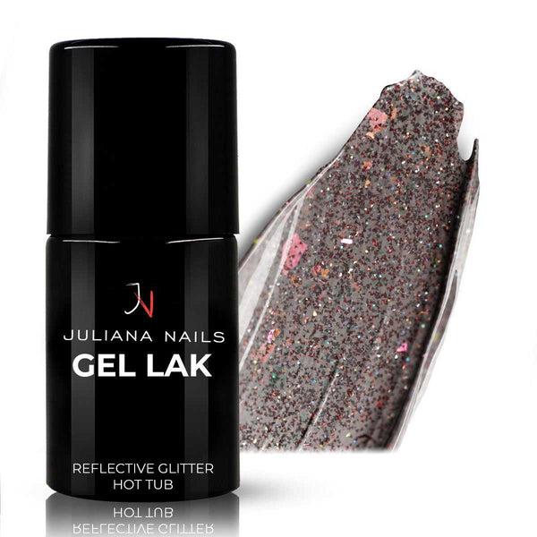 Gel Polish Reflective Glitter Hot Tub 6ml