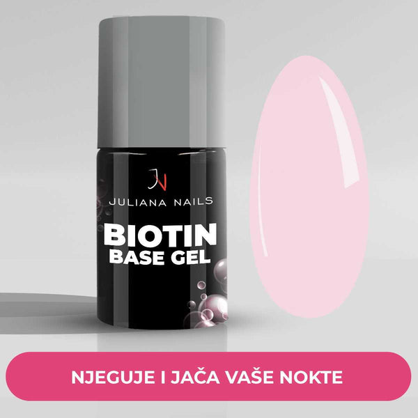 Biotin Base Gel - Milky Rose