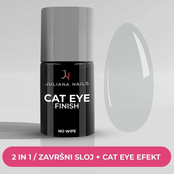 Gel Polish Cat Eye Finish - No Wipe