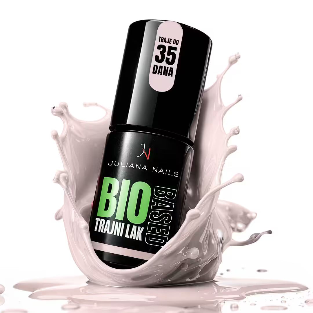 BioBased Long-Lasting Nail Polish - Sheer Nude 6ml