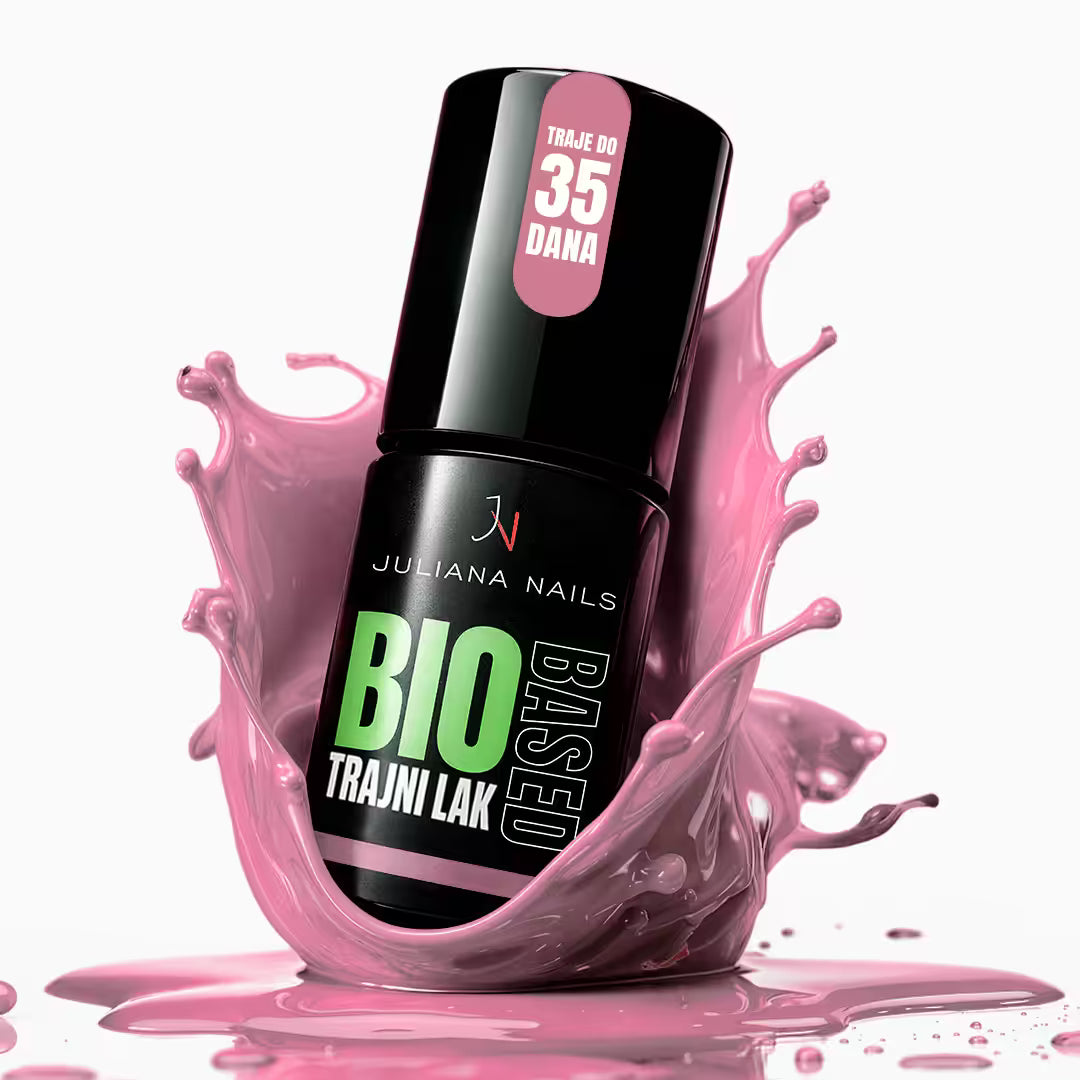 BioBased Permanent Nail Polish - Ballet Pink 6ml