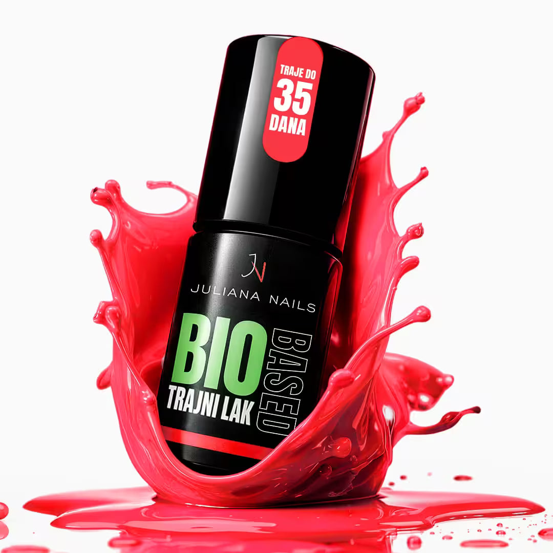 BioBased Permanent Nail Polish - Neon Parisian Heat 6ml