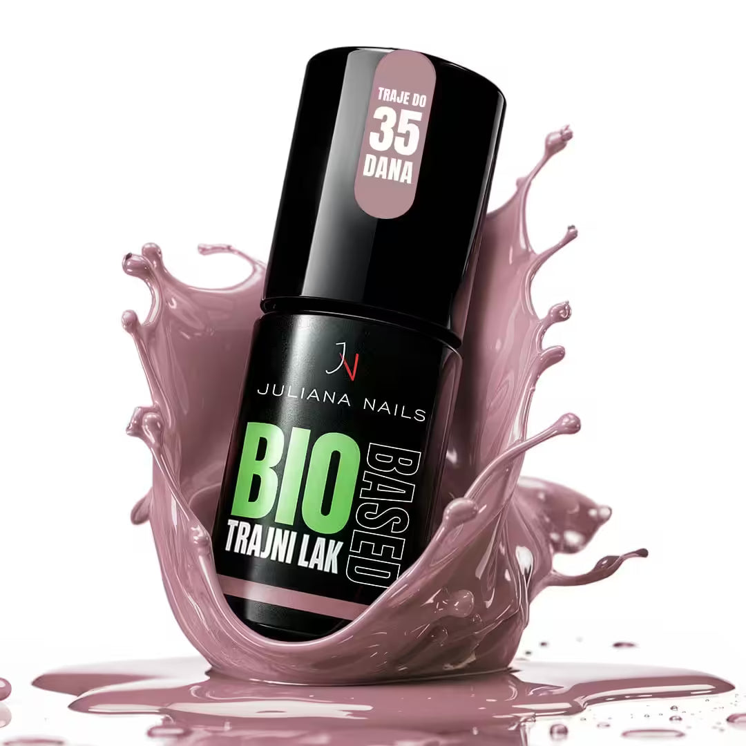 BioBased Permanent Nail Polish - Blush Berry 6ml