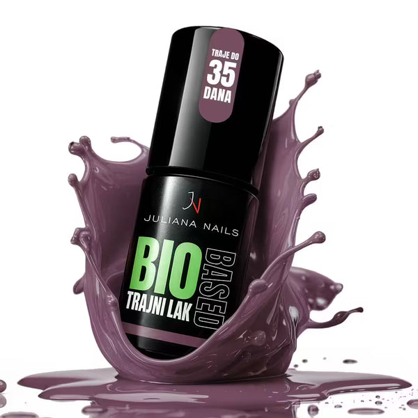 BioBased Permanent Nail Polish - Deep Orchid 6ml