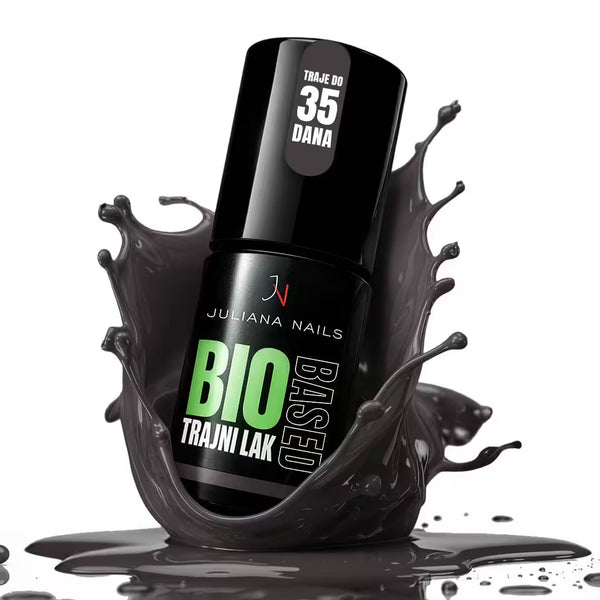 BioBased Permanent Nail Polish - Grey Lavender 6ml