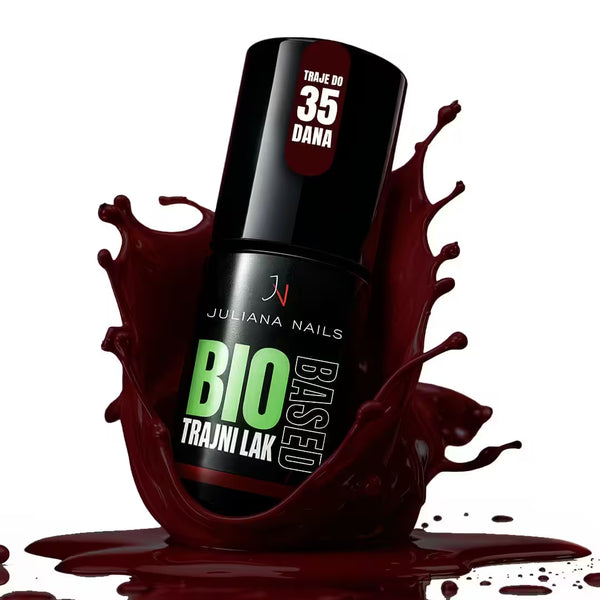 BioBased Permanent Nail Polish - Velvet Tulip 6ml