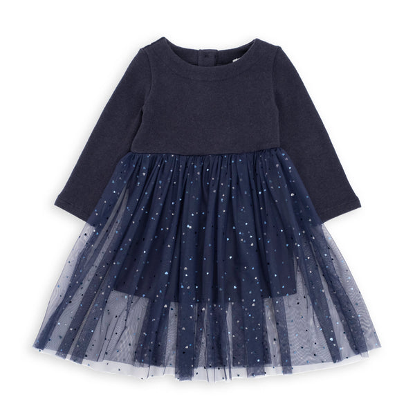 JURK MET TULLE ROK EN HARTJES