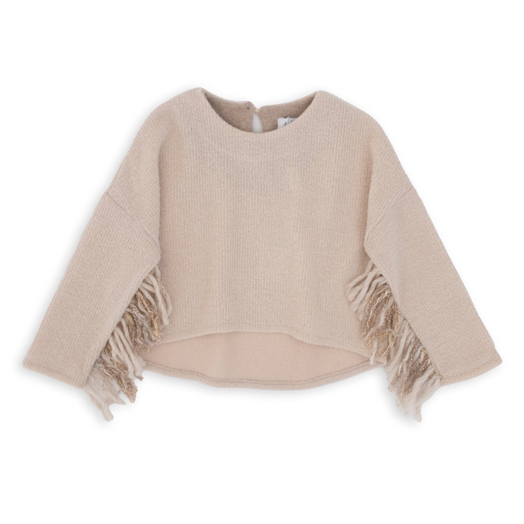 MAGLIA CON FRANGE