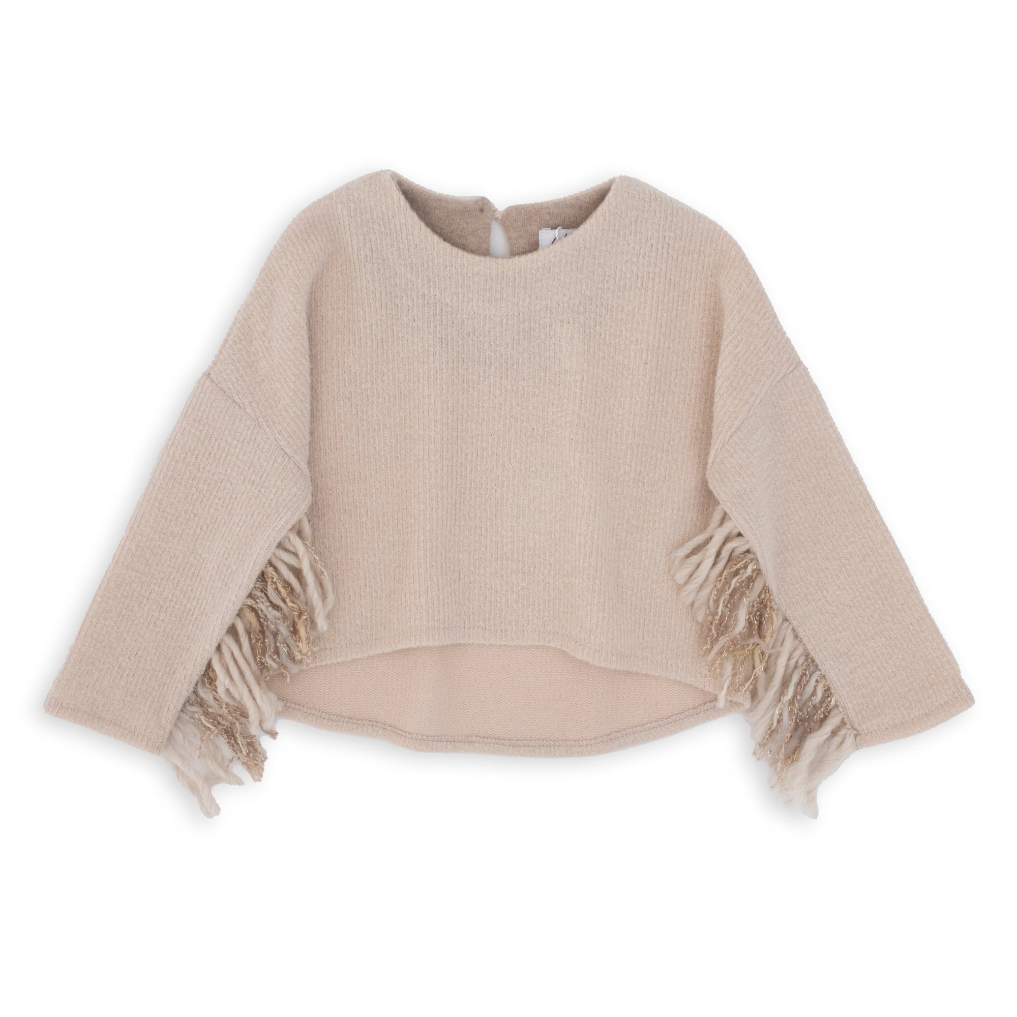 MAGLIA CON FRANGE