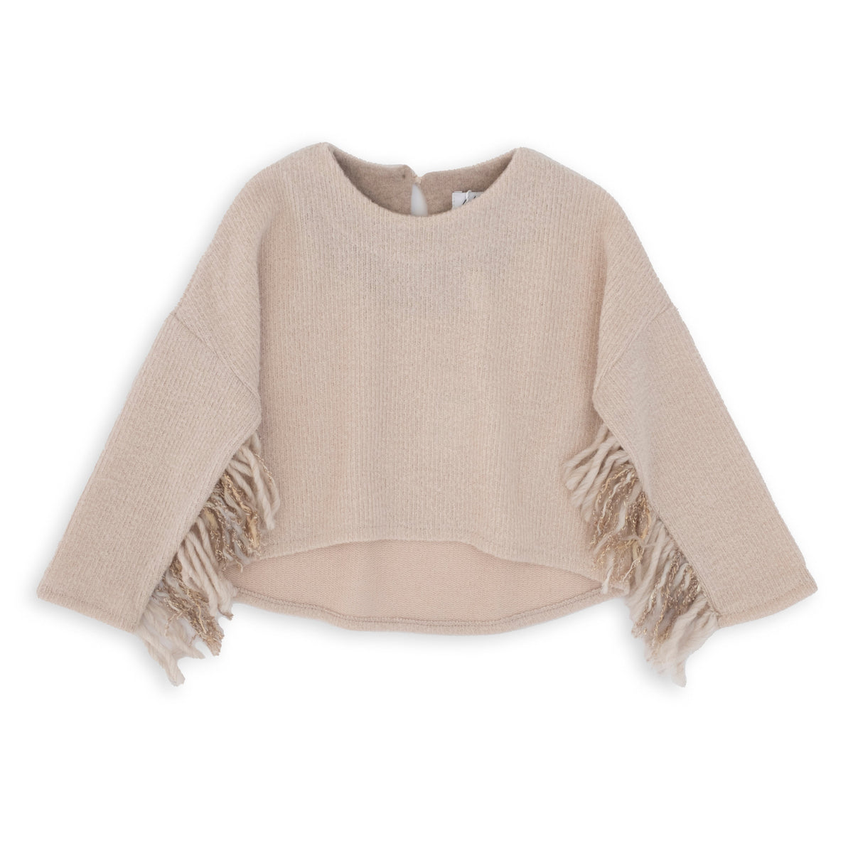 MAGLIA CON FRANGE