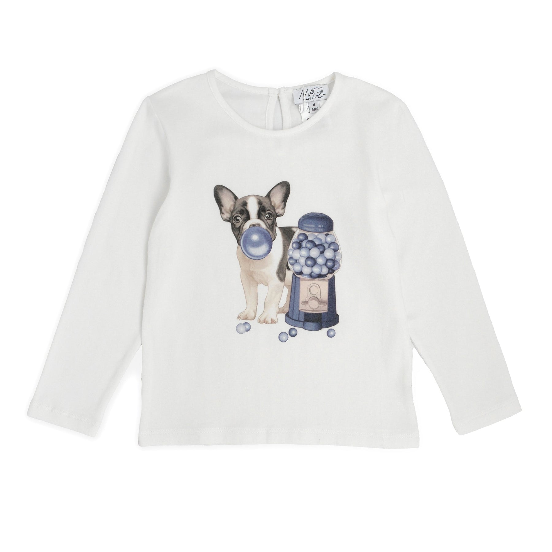 T-SHIRT Z Natisnjenim BULDOGOM