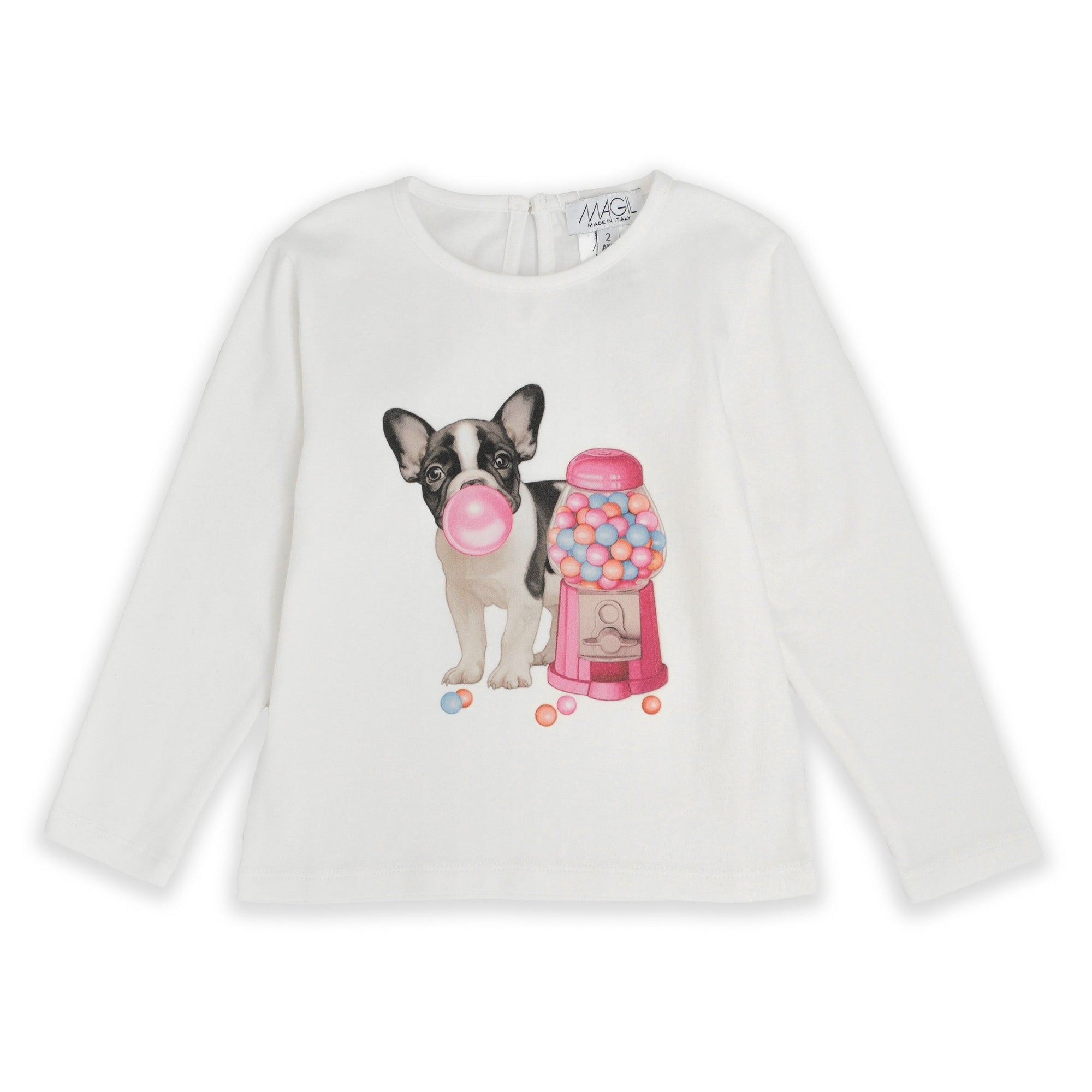 T-SHIRT S POTLAČOU BULLDOG