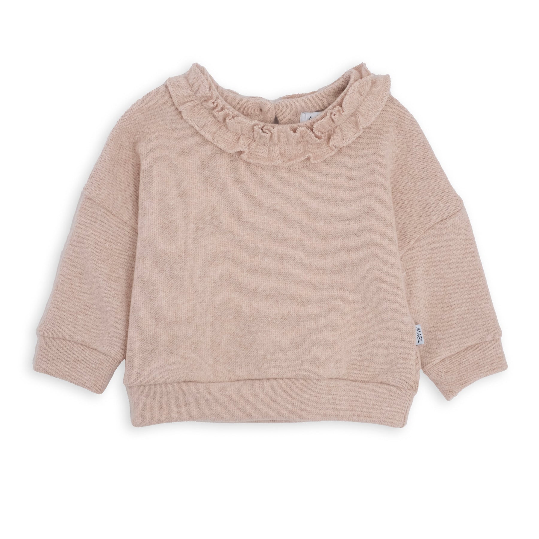 MAGLIA CALDO COTONE CON ROUCHES