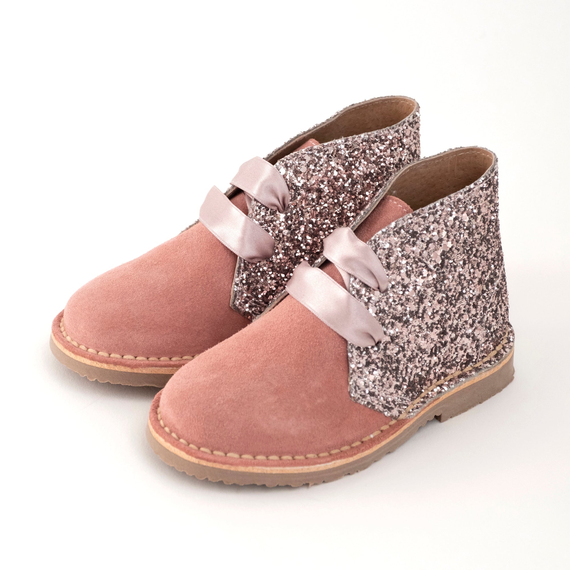 GLITTER LOAFERS