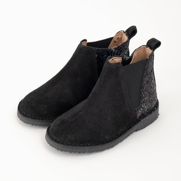 GLITTER ANKLE BOOT