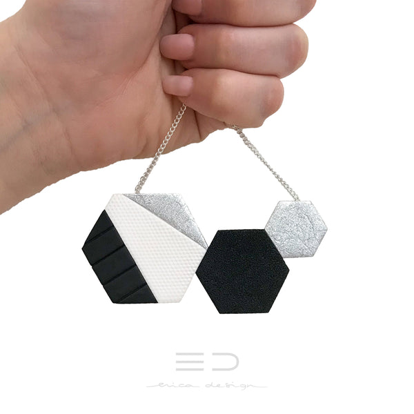 GO | zwart - zilver - wit
