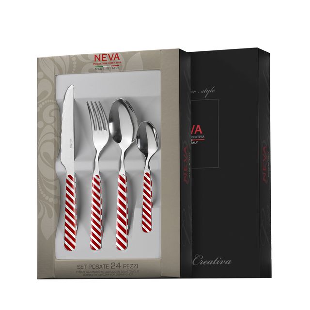 Set of 24 Pieces - Stripes BD14269 - Neva