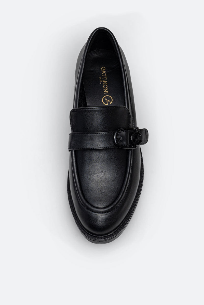 MOCASSIM PRETO EMPOEIRADO