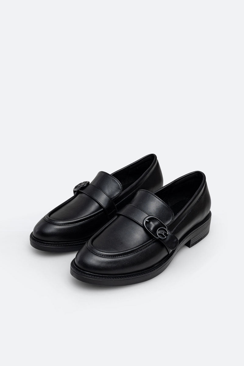 MOCASSIM PRETO EMPOEIRADO