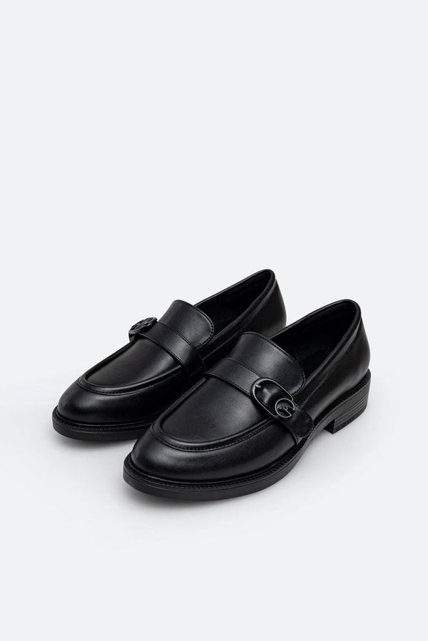 MOCASSIM PRETO EMPOEIRADO