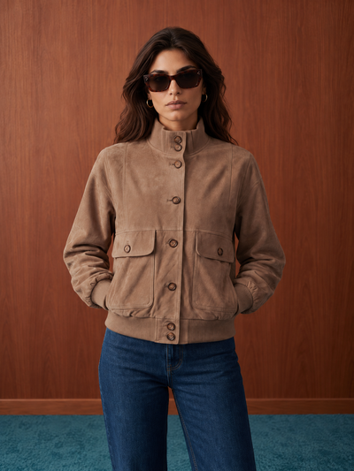 Alma Suede Taupe