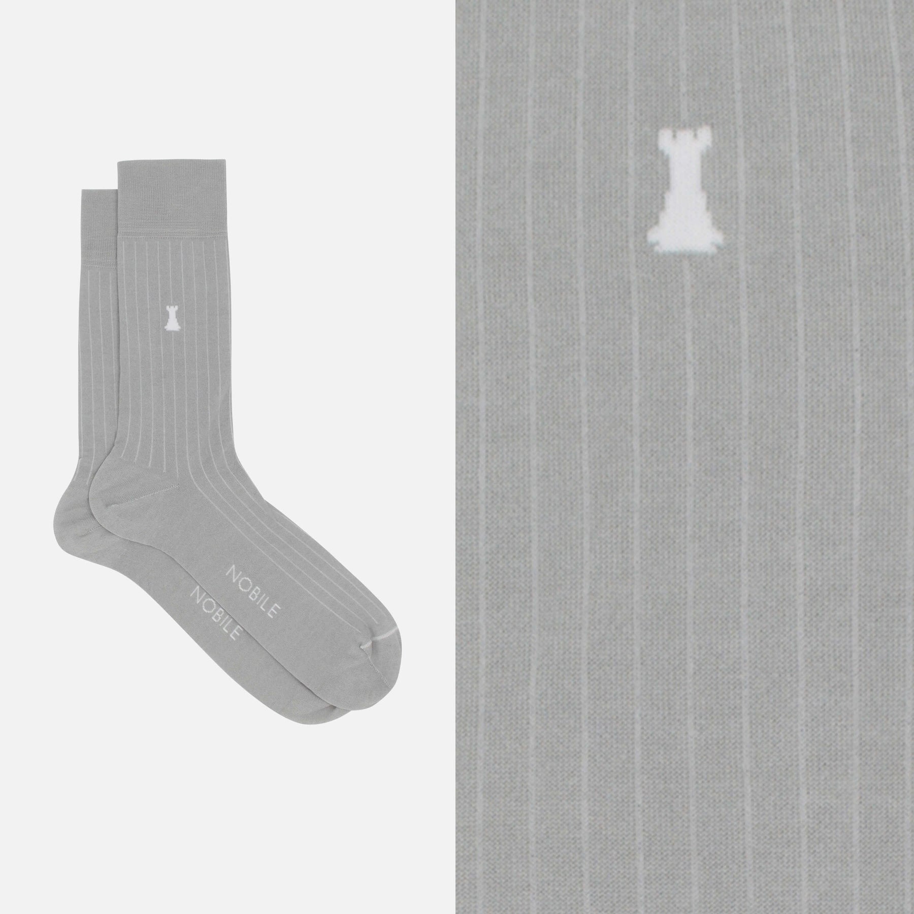 Boîte de 12 paires de chaussettes courtes - Noble Micro Rib