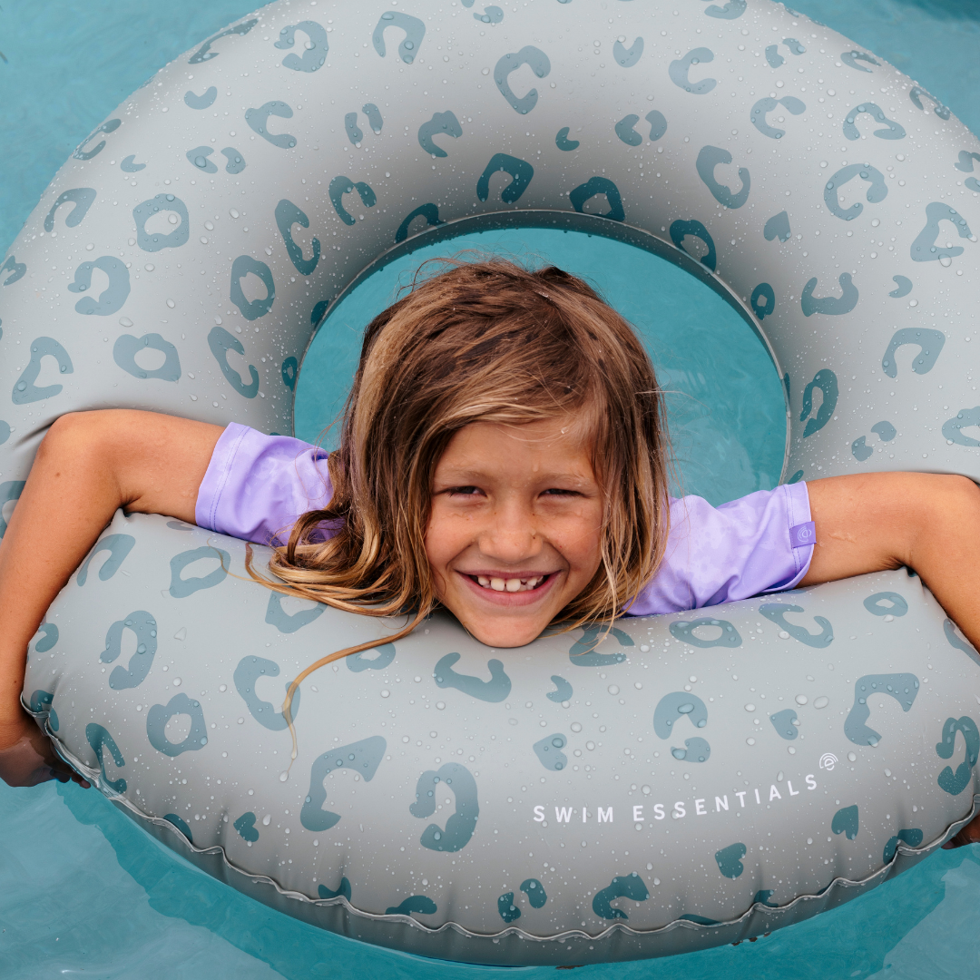 Zwemband- groen-panterprint-90-cm-swim-essentials-2