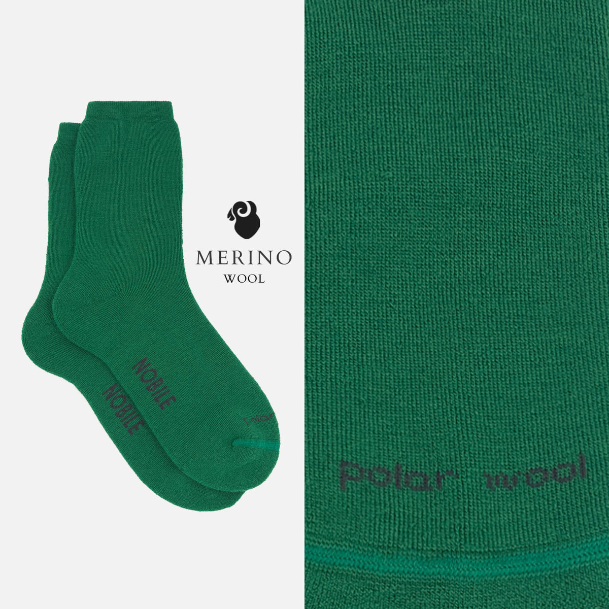Grónsko - Krabička 6 párů krátkých ponožek Polar Wool z merino vlny na ven
