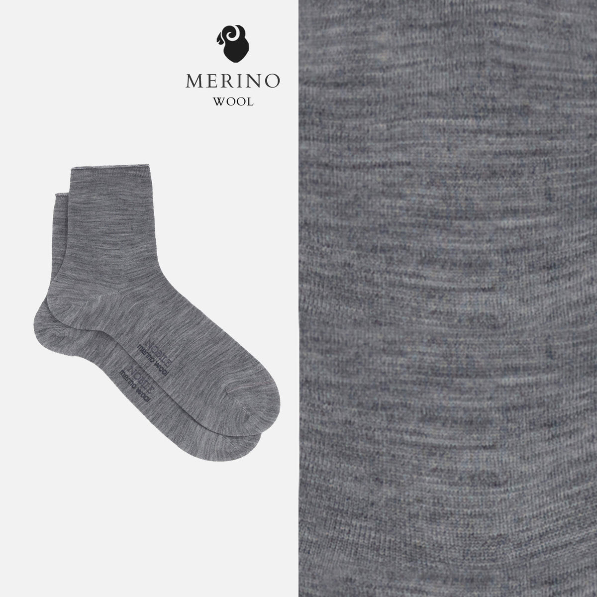 Ingrid – Calcetines de color sólido de lana Merino sin estrés